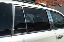 Lexus LX570/450d 2008–2022 Pilns logu apmaļu un statņu uzliku komplekts (nerūsējošais tērauds) foto 12