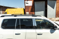 Lexus LX570/450d 2008–2022 Pilns logu apmaļu un statņu uzliku komplekts (nerūsējošais tērauds) foto 8