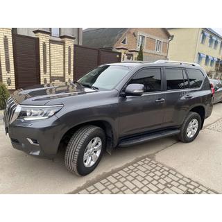 Jumta reliņi, oriģināls dizains (pelēki, 2 gab.) Toyota Land Cruiser Prado 150 2009–2023 foto 1