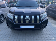 Toyota Land Cruiser Prado 150 2009–2023 Hroma uzlikas radiatora restei (2017-2023) foto 1
