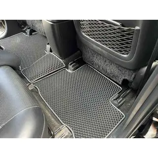 EVA auto paklājiņi (melni) foto 2
