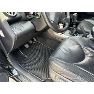 EVA auto paklājiņi (melni) foto 1