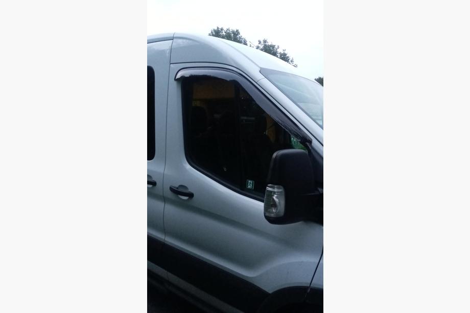 Ford Transit 2014– Logu vēja deflektori 9 cm (2 gab., ANV) Image