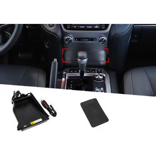 Bezvadu telefona uzlādes komplekts (2015+) Toyota Land Cruiser 200 2007–2021 foto 1