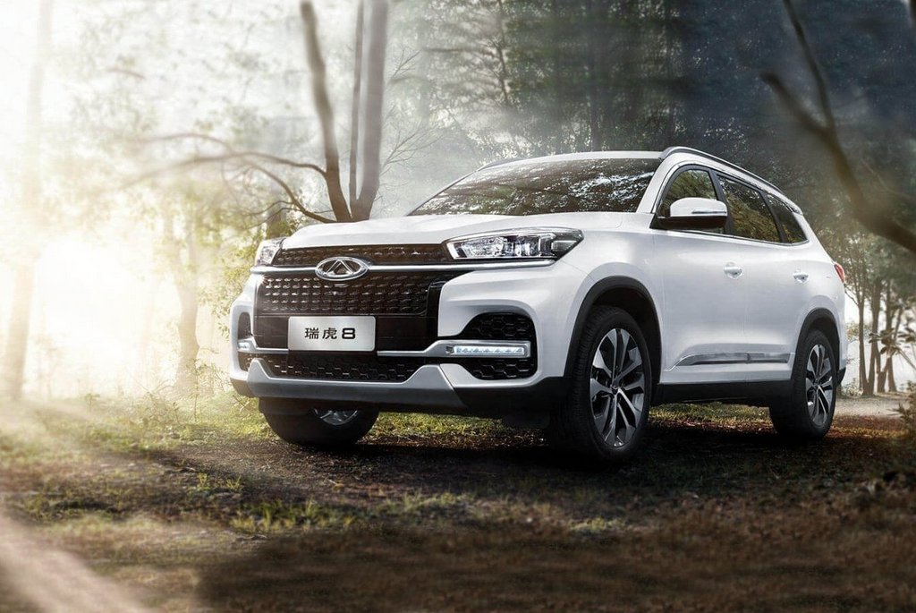 Chery Tiggo 8 vidēja izmēra krosovera apskats