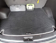Hyundai Santa Fe 2 2006–2012 Bagāžnieka paklājiņš (EVA, melns) (5 vietas) foto 1