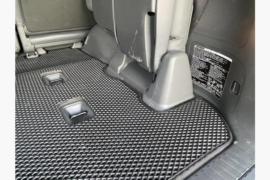 Lexus LX570/450d 2008–2022 Bagāžnieka paklājiņu komplekts, 2 gab. (EVA, 7 vietas, melns) Foto 2