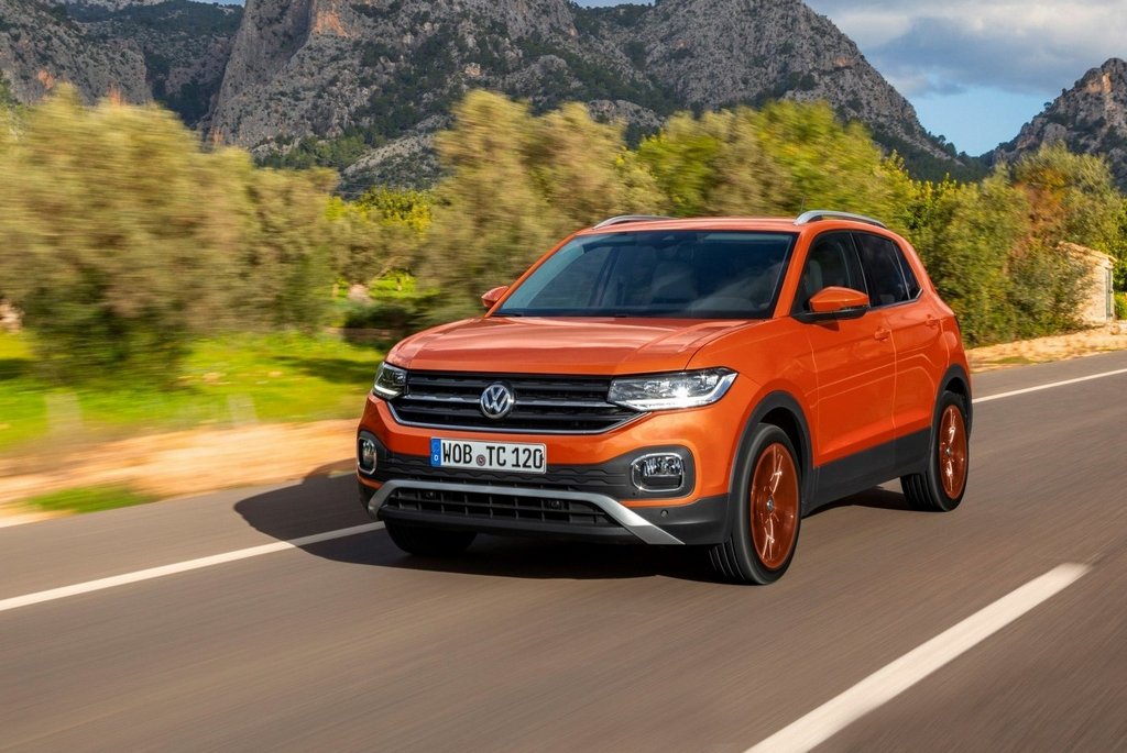 Kompakts pilsētas krosovers Volkswagen T-Cross
