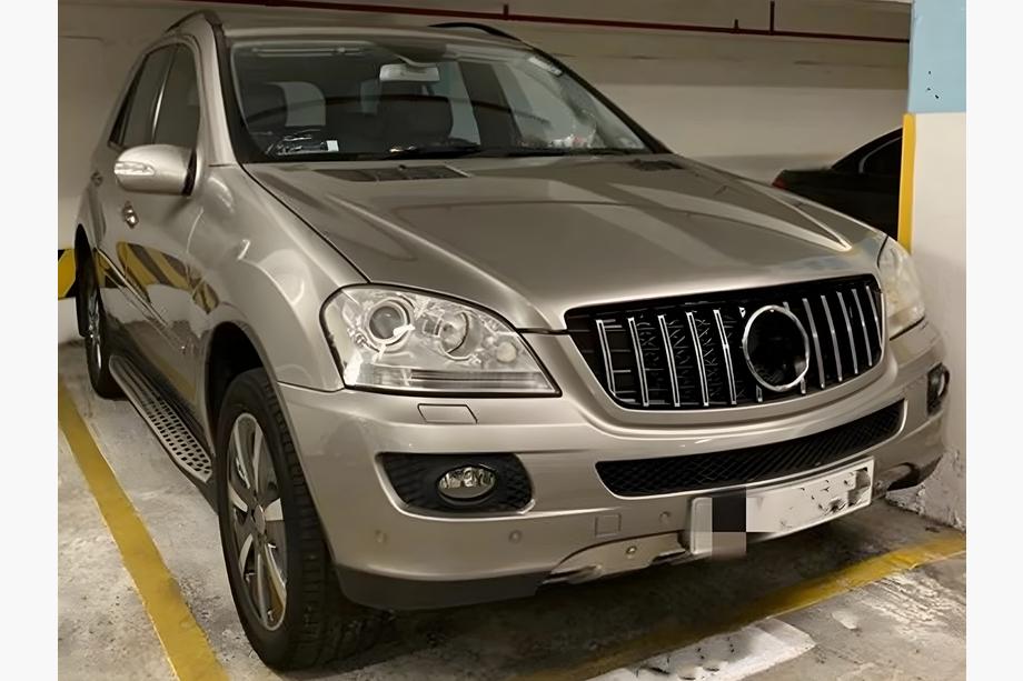 Mercedes ML W164 2005–2011 Priekšējā radiatora reste (GT Panamericana, 2005-2008) Image
