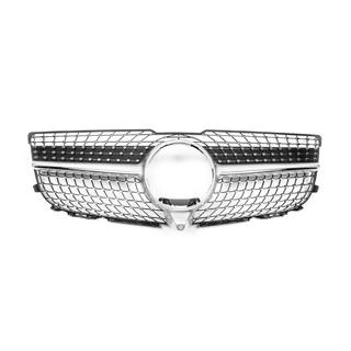Priekšējā radiatora reste Diamond Silver (2013-2015) Mercedes GLK сlass X204 2008–2015 foto 2