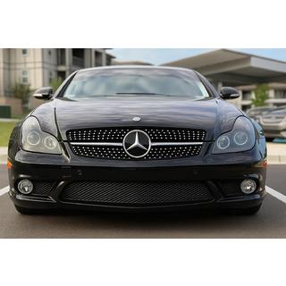 Priekšējā radiatora reste (2008-2010, Diamond Silver) Mercedes CLS C219 2004–2010 foto 1