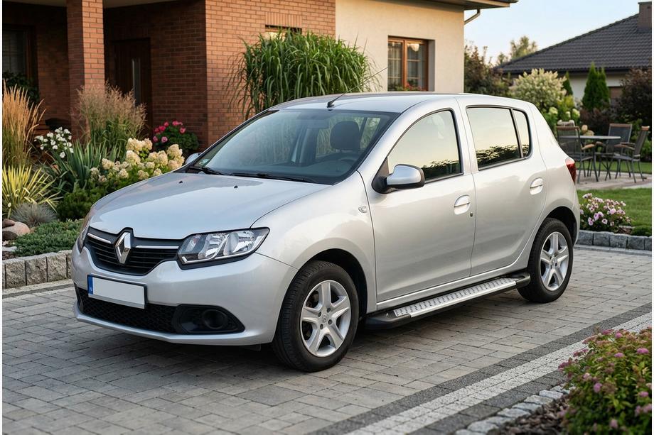 Renault Sandero 2013–2022 Sānu pakāpieni Allmond Grey (2 gab., alumīnija) Image