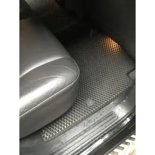 EVA auto paklājiņi (melni) foto 4