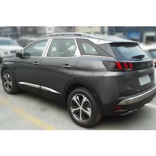 Durvju statņu uzlikas (nerūsējošais tērauds) Peugeot 3008 2016–2023 foto 2