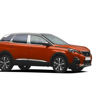 Durvju statņu uzlikas (nerūsējošais tērauds) Peugeot 3008 2016–2023 foto 4