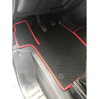 EVA auto paklājiņi (melni) foto 2