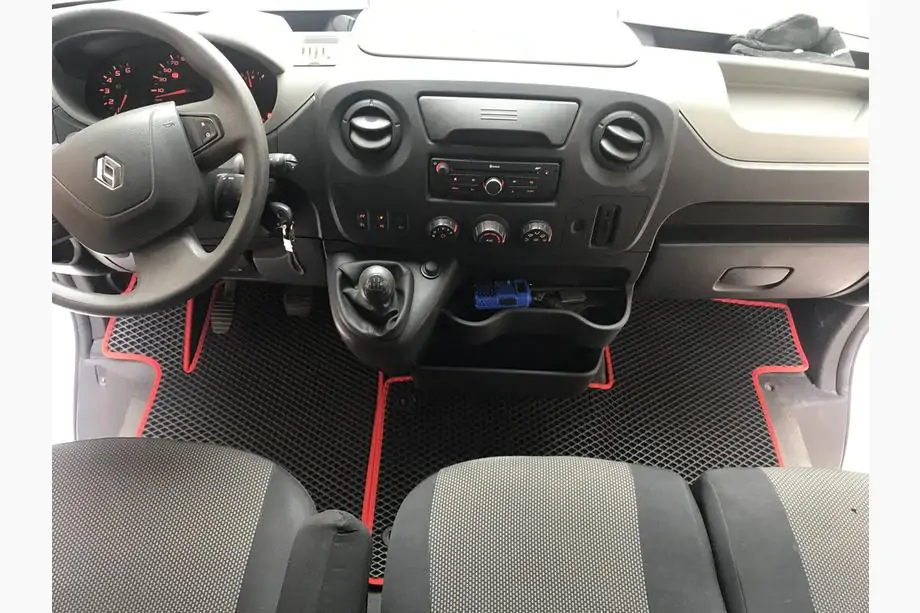 Opel Movano 2010–2021 EVA auto paklājiņi (melni) Foto 5