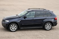 BMW X5 E70 2007–2013 Sānu pakāpieni Allmond Black (2 gab., alumīnijs) foto 1