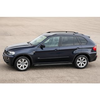 Sānu pakāpieni Allmond Black (2 gab., alumīnijs) BMW X5 E70 2007–2013 foto 1