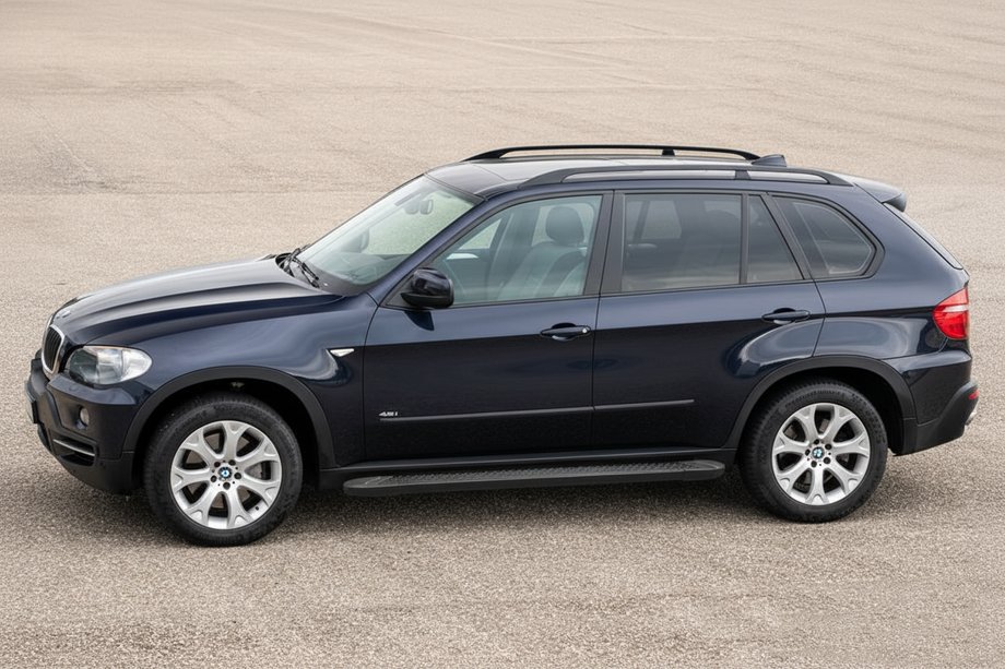 BMW X5 E70 2007–2013 Sānu pakāpieni Allmond Black (2 gab., alumīnijs) Image