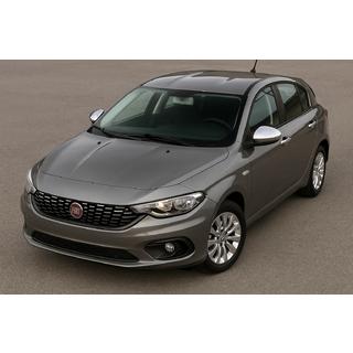 Hromēti spoguļu uzlikumi (2 gab., nerūsējošais tērauds) Fiat Tipo 2016– foto 3