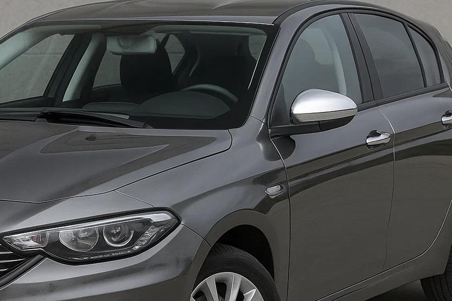 Fiat Tipo 2016– Hromēti spoguļu uzlikumi (2 gab., nerūsējošais tērauds) Image