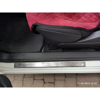 Sliekšņu uzlikas 500 (Carmos, 2 gab., nerūsējošais tērauds)