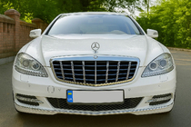 Mercedes S-сlass W221 2005–2013 GT Panamericana radiatora reste (2009-2013) foto 1