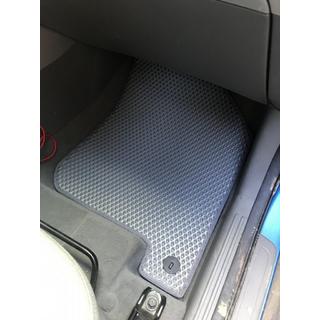Poliuretāna paklājiņi EV (EVA, pelēki) Kia Soul II 2013–2018 foto 4