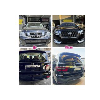 Virsbūves komplekts 2024. gadam (facelift) Nissan Patrol Y62 2010–2024 foto 4