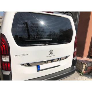 Stikla apakšējās malas uzlika (nerūsējošais tērauds) Peugeot Partner/Rifter 2019– foto 4