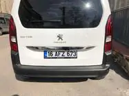 Peugeot Partner/Rifter 2019– Nerūsējošā tērauda līste virs numura zīmes foto 3