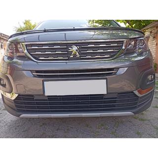 Radiatora restes uzlikas (nerūsējošais tērauds) Peugeot Partner/Rifter 2019– foto 2
