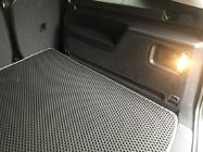 Volkswagen Sharan 2010–2023 Augšējais bagāžnieka paklājs (EVA, melns) foto 3