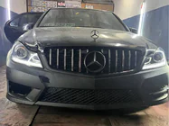 Mercedes C klase W204 2007–2015 LED priekšējie lukturi (2011-2015, 2 gab.) foto 4