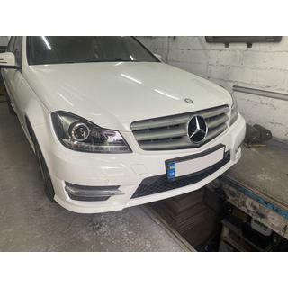 LED priekšējie lukturi (2011-2015, 2 gab.) Mercedes C klase W204 2007–2015 foto 2
