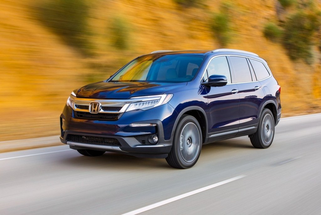Atjaunota Honda Pilot krosovera modifikacija