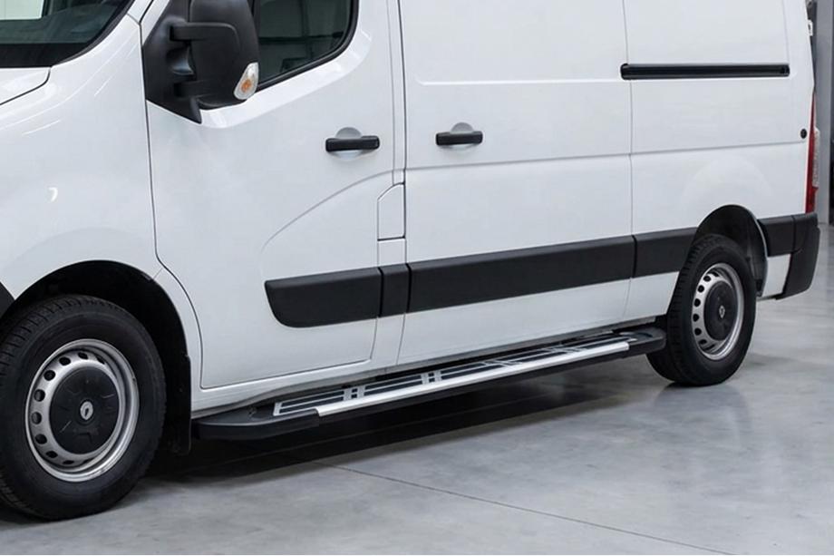 Nissan NV400 2010–2024 Sānu sliekšņi Sunrise (2 gab., alumīnijs) Image