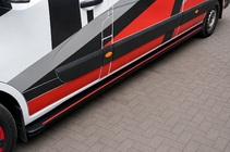 Renault Master 2011–2023 Sānu pakāpieni Maya Red (2 gab., alumīnijs) foto 1
