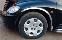 Chrysler PT Cruiser 2000–2010 Riteņu arku uzlikas (4 gab., nerūsējošais tērauds) foto 2