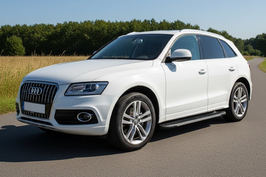 Audi Q5 2008–2017 Sānu sliekšņi Bosphorus Grey (2 gab., alumīnijs) Image