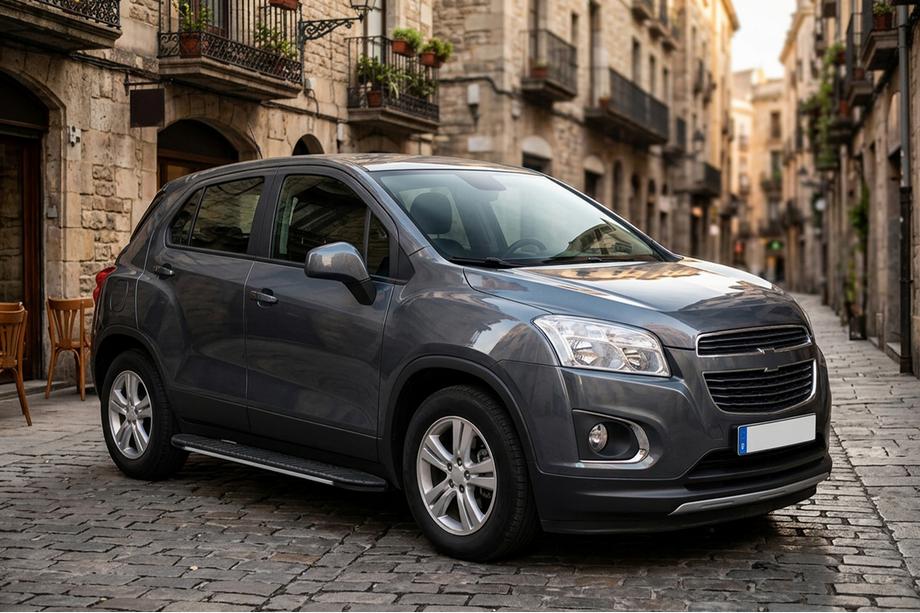 Chevrolet Trax 2012–2023 Sānu sliekšņi Bosphorus Grey (2 gab., alumīnijs) Image