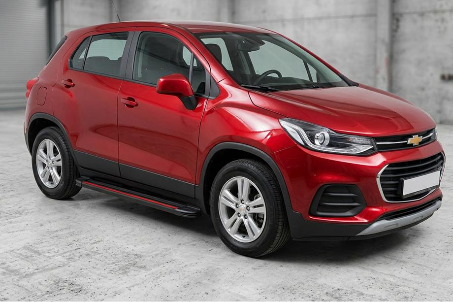Chevrolet Trax 2012–2023 Sānu pakāpieni Maya Red (2 gab., alumīnijs) Image