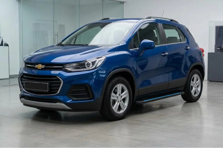 Chevrolet Trax 2012–2023 Sānu pakāpieni Maya Blue (2 gab., alumīnijs) Image