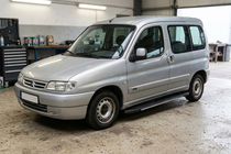 Citroen Berlingo 1996–2008 Sānu sliekšņi Bosphorus Grey (2 gab., alumīnijs) foto 1