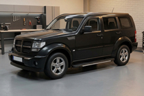 Dodge Nitro 2006–2011 Sānu sliekšņi Bosphorus Grey (2 gab., alumīnijs) foto 1
