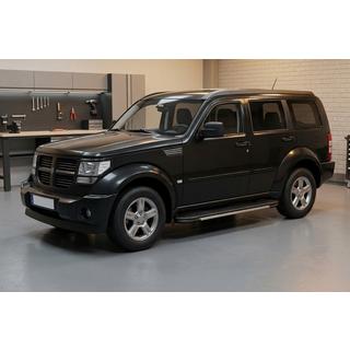 Sānu sliekšņi Bosphorus Grey (2 gab., alumīnijs) Dodge Nitro 2006–2011 foto 1