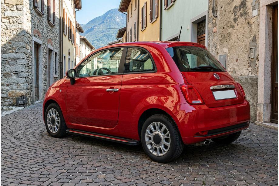 Fiat 500/500L 2013–2022 Sānu pakāpieni Maya Red (2 gab., alumīnijs) Image