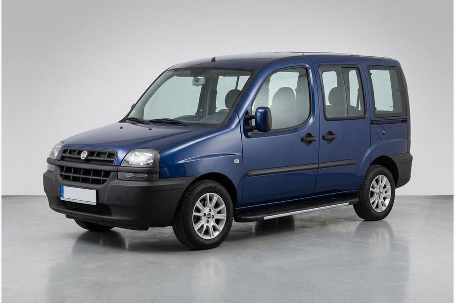 Fiat Doblo I 2001–2005 Sānu sliekšņi Bosphorus Grey (2 gab., alumīnijs) Image