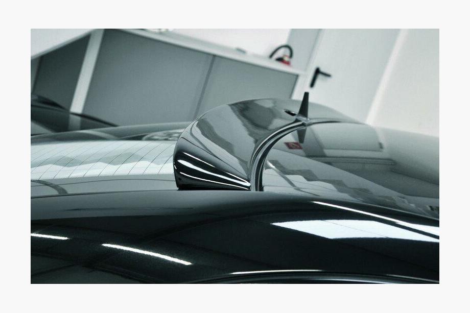 Mercedes E-class W211 2002–2009 Spoileris aizmugurējam stiklam (ABS, krāsošanai) Foto 1